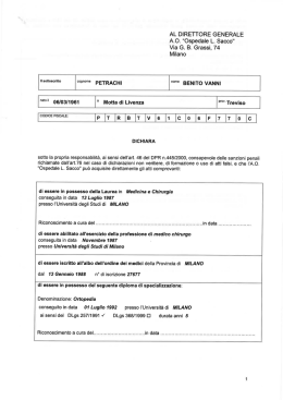 CURRICULUM PETRACHI
