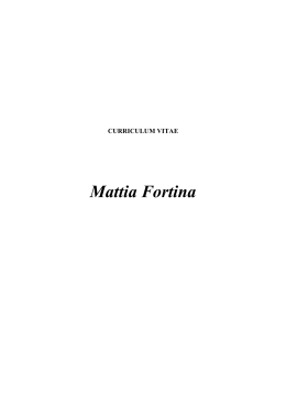 Mattia Fortina