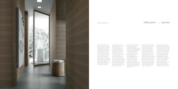 Siparium sliding doors