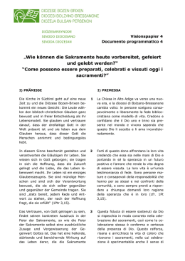 Visionspapier 4 - Di&ouml;zese Bozen