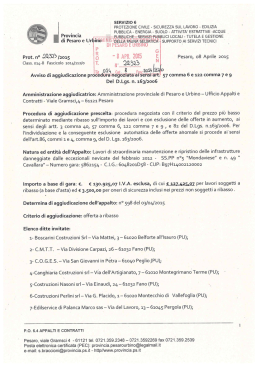 SERVIZIO 6 PROTEZ|ONE CIVILE - SICUREZZA