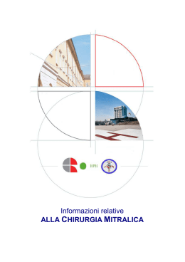 Informazioni relative ALLA CHIRURGIA MITRALICA