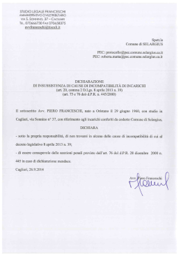 STUDIO LEGALE FRANCESCHI AMMINISTRATIVO CIVILE