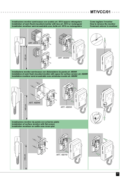MT/VCC/01 1&iexcl;parte - Door Entry Direct