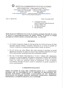 ISTITUTO COMPRENSIVO STATALE di POSSO