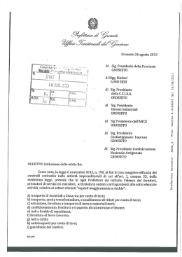 white list - Comune di Capalbio