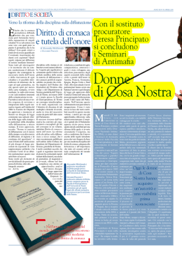 Diritto di cronaca e tutela dell`onore