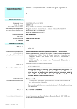 COGNOME, Nome SCORSONE ALESSANDRO