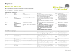 Mostra Vini di Bolzano