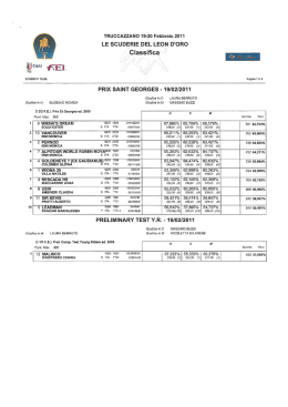 LE SCUDERIE DEL LEON D`ORO