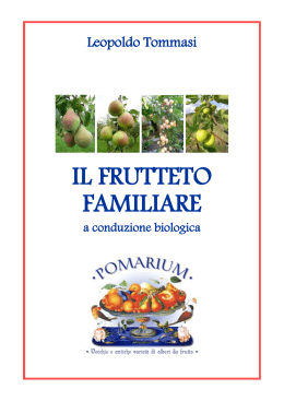 il frutteto familiare - Parco di Montevecchia e della Valle del Curone