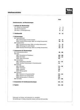 Inhaltsverzeichnis - HANSA EXPORT GmbH