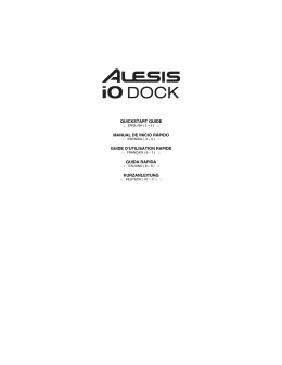 iO Dock - Quickstart Guide