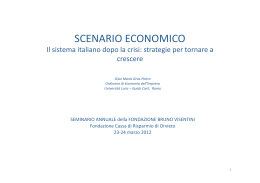 slides - Fondazione Bruno Visentini