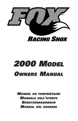 2000 MODEL