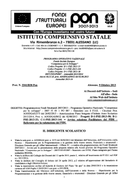 ISTITUTO COMPRENSIVO STATALE