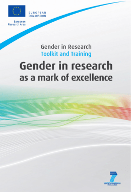 Gender in Research Toolkit and Training