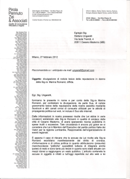 Scarica qui la lettera