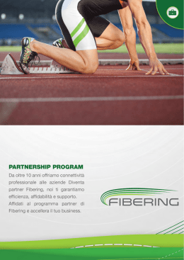 PARTNERSHIP PROGRAM