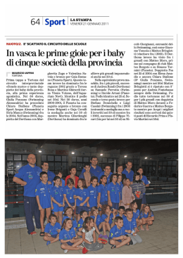 la stampa 160111 tortona