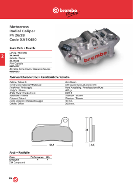 Catalogo Brembo Racing Offroad