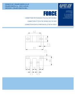disegno dimensionale dimensional drawing dessin dimensionnel