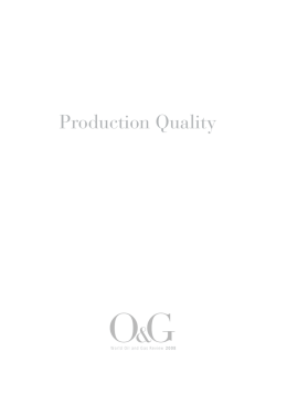 World Oil and Gas Review 2008 - Production Quality