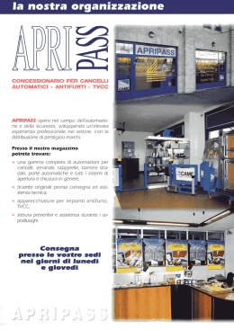 scarica il nostro catalogo