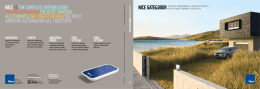 NICE GATE&DOOR CATALOGO 2013 ITA