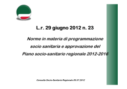 Cisl Veneto_sintesi L.r 23-201_ slide