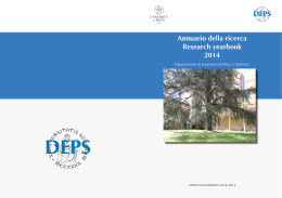 Annuario della Ricerca 2014 in pdf