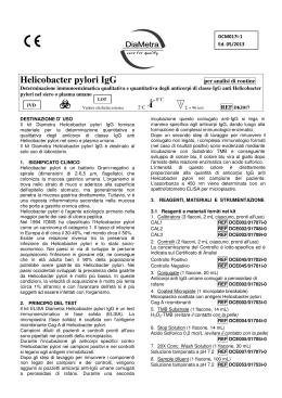 Helicobacter pylori IgG - Ar