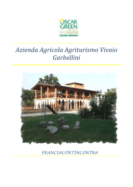 Azienda Agricola Agriturismo Vivaio Garbellini