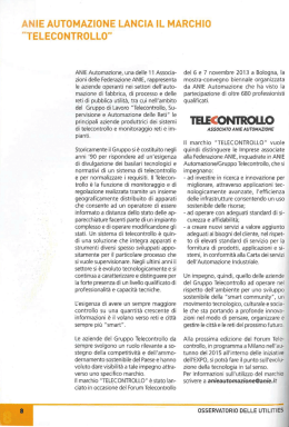ANIE Automazione, una delle li Associa