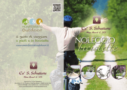 Noleggio biciclette - Ca` San Sebastiano