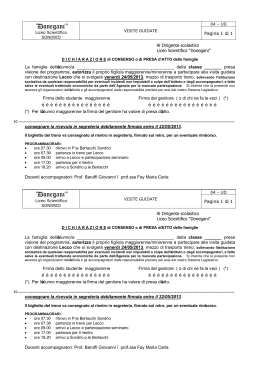 Donegani” ”Donegani” - Liceo Scientifico Statale "Carlo Donegani"