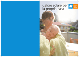 Opuscolo Calore solare per la propria casa