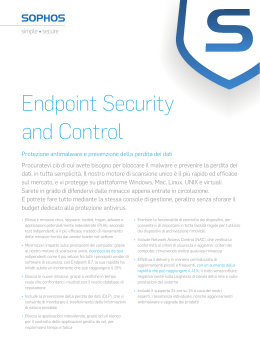Endpoint Security and Control