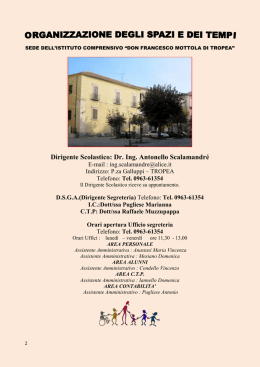 P.O.F. Dinamico - Anno Scolastico 2014-15