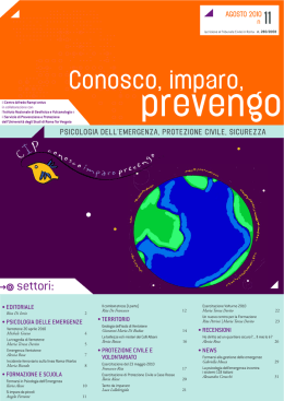 Scarica il pdf - Conosco Imparo Prevengo