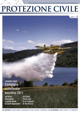 Magazine "Protezione Civile"
