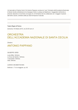 orchestra dell`accademia nazionale di santa cecilia antonio pappano