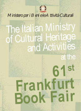 The Italian Ministry of Cultural Heritage and Activities