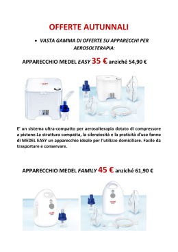 OFFERTE AUTUNNALI