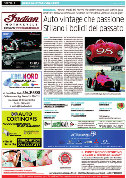 M - Bergamo Historic Gran Prix