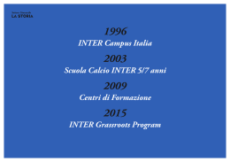 INTER Grassroots Program