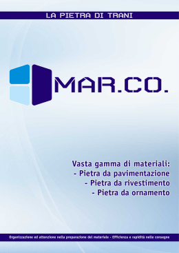 Visiona e scarica il nostro catalogo