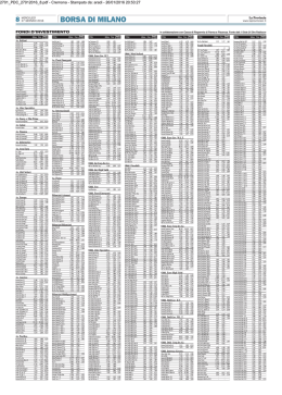 il pdf con le quotazioni di borsa 1