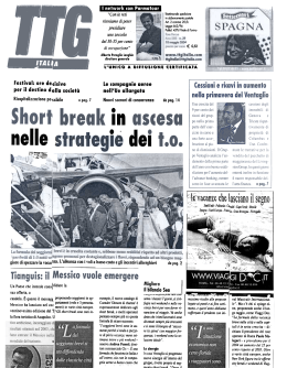 più incentivi - TTG Italia (10/05/2004)