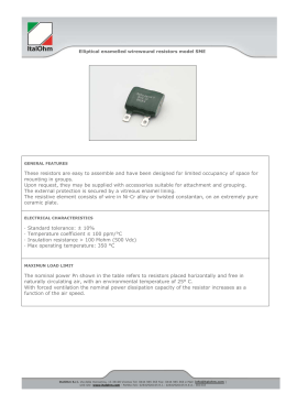 These resistors are easy to assemble and have been